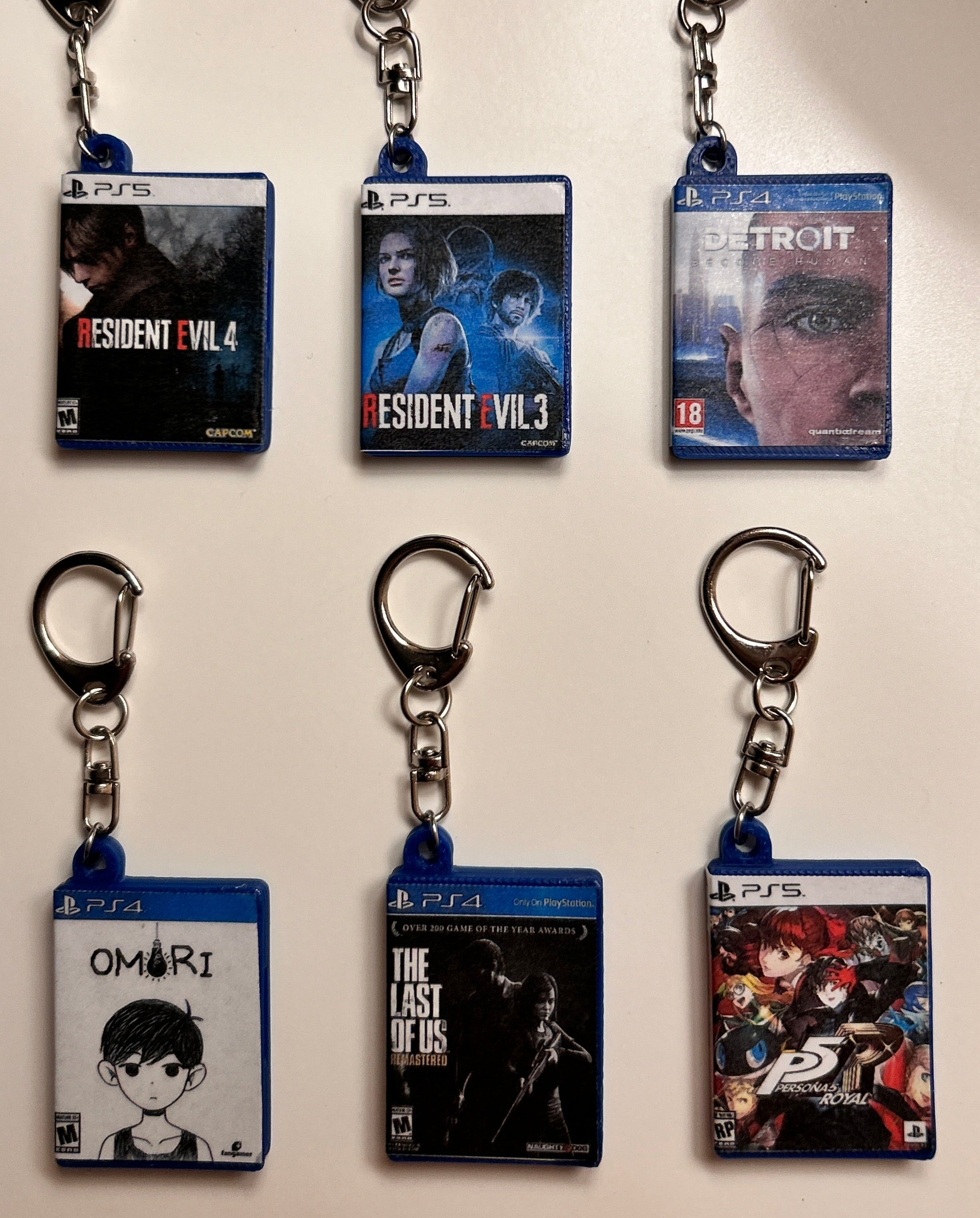 Playstation Keychains