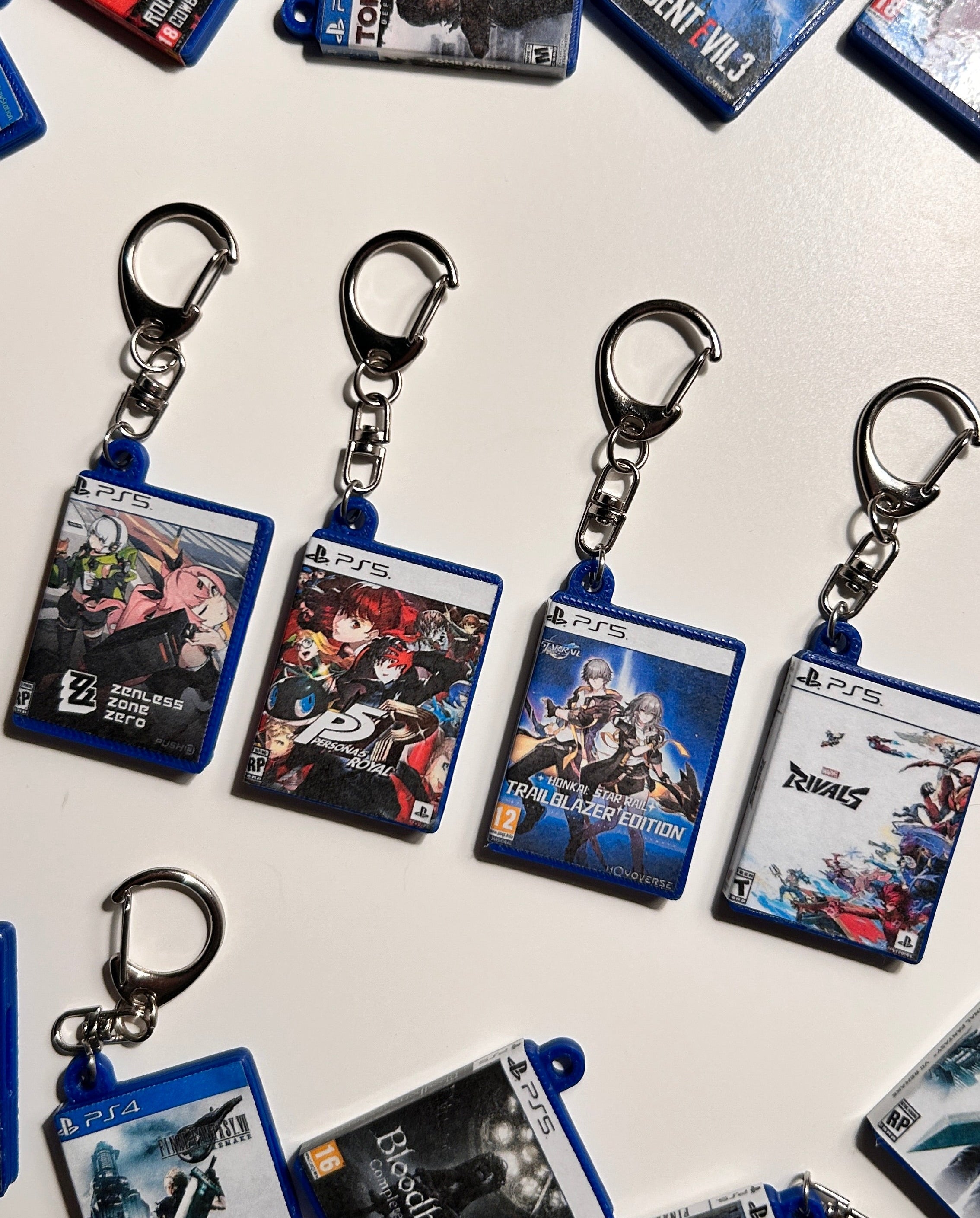 Playstation Keychains